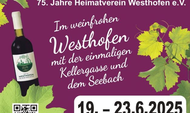 74. Traubenblütenfest in Westhofen