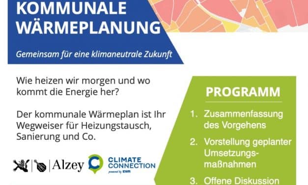 Kommunale Wärmeplanung abgeschlossen – Infoveranstaltung am 25. Juni