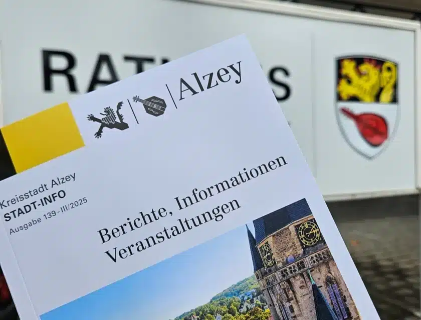 Die neue Stadt-INFO – Dein Alzey-Update!