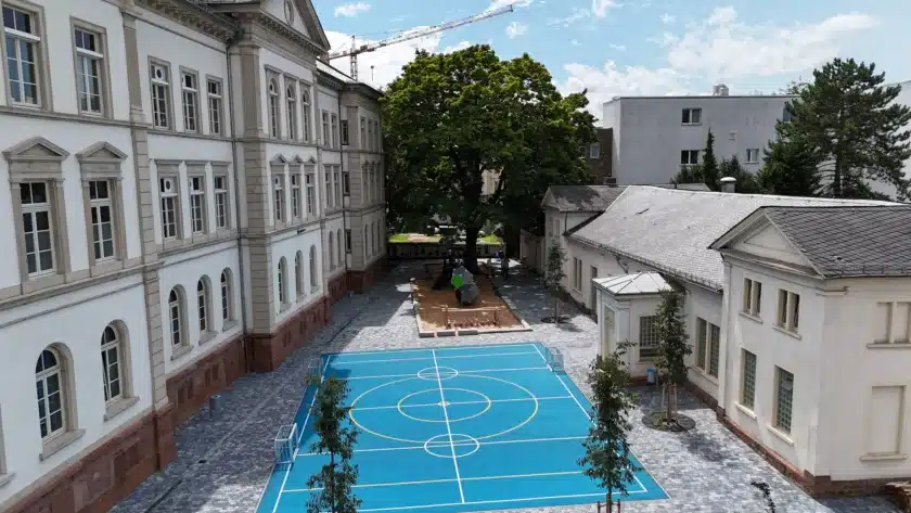 Schulhofsanierung Karmeliter Grundschule