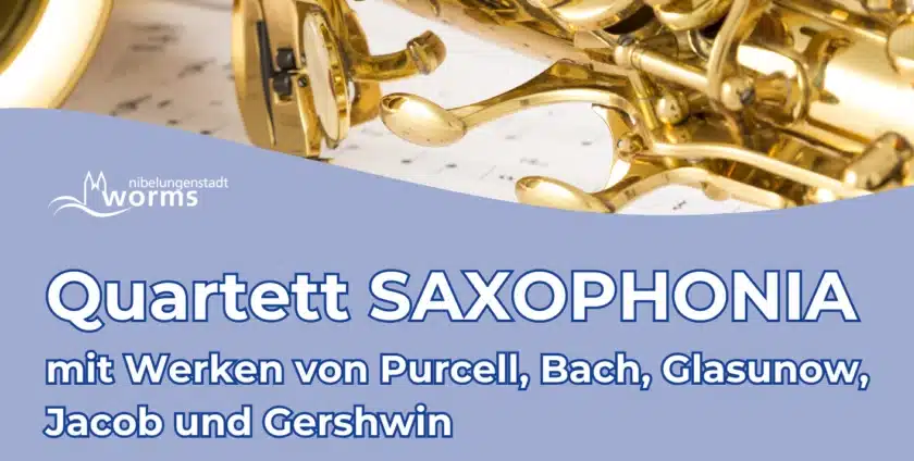 Konzert mit dem Quartett Saxophonia