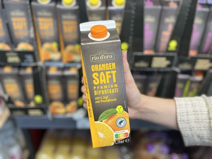ALDI macht’s möglich: Erneute Preissenkung bei Orangensaft