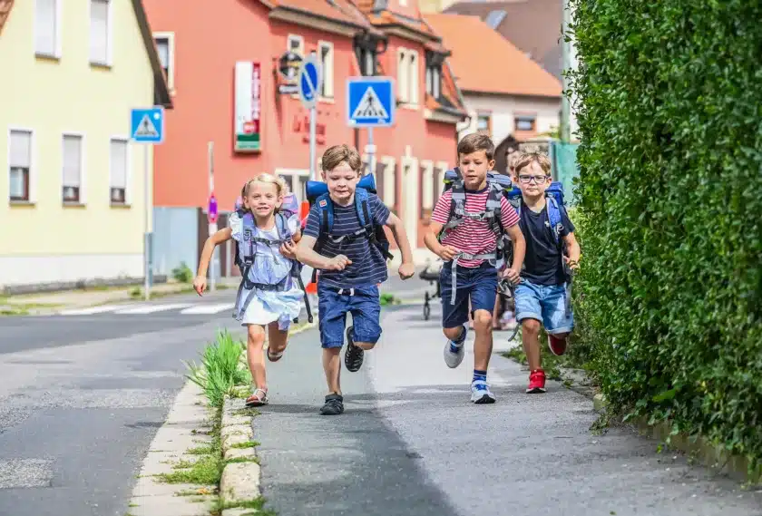 Schulweg: Sicherheit vor Schnelligkeit