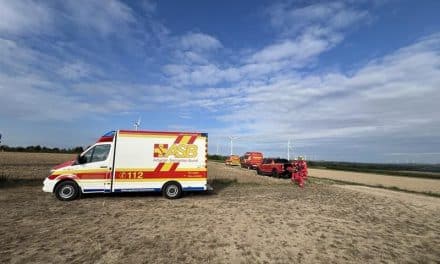 Windpark Herrnsheim: Interkommunale Übung erfolgreich abgeschlossen