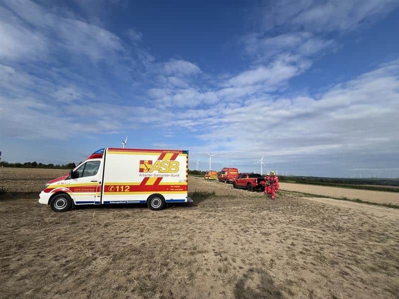 Windpark Herrnsheim: Interkommunale Übung erfolgreich abgeschlossen