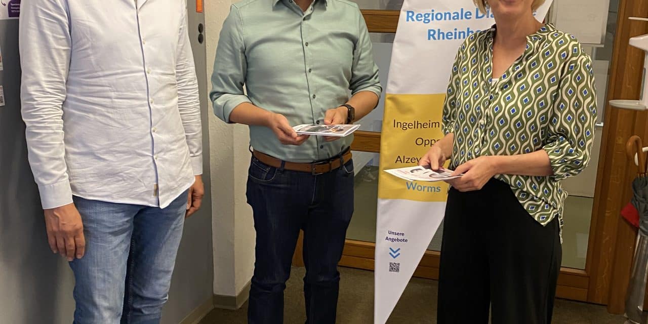 Gemeinsam für die Region: Dirk Beyer im Gespräch mit der Diakonie Rheinhessen