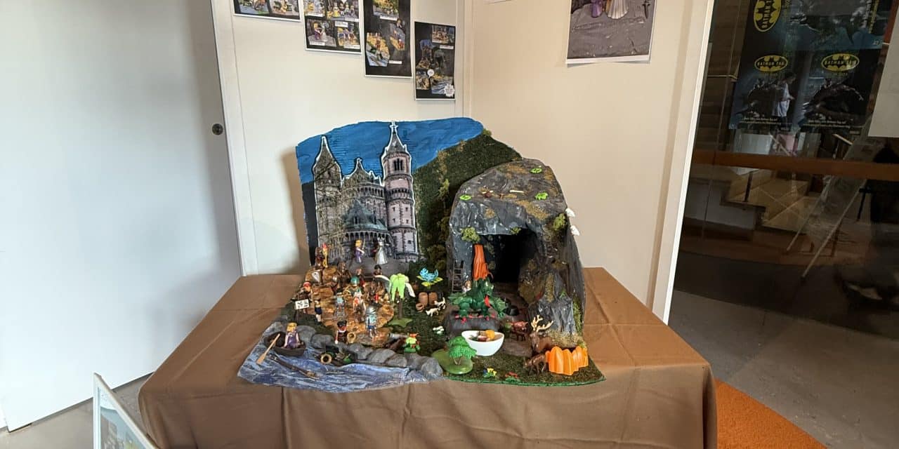 Nibelungen erleben – Diorama in der Stadtbibliothek!