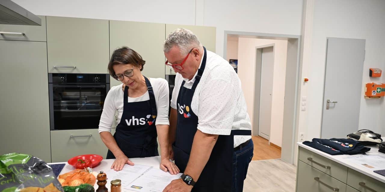 Frisch gekocht – VHS Worms mit neuer Lehrküche