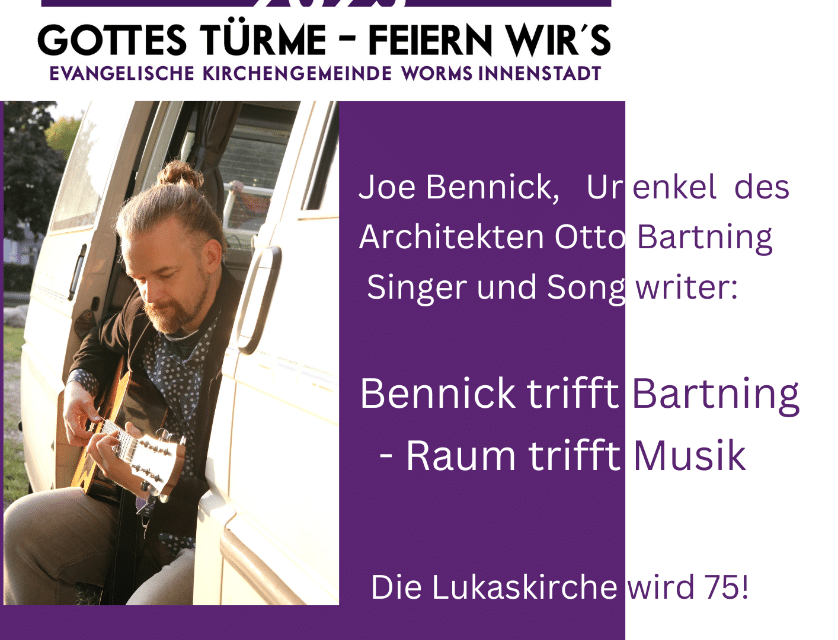 75 Jahre Lukaskirche – Jubiläumskonzert und Ausstellung am 27. September