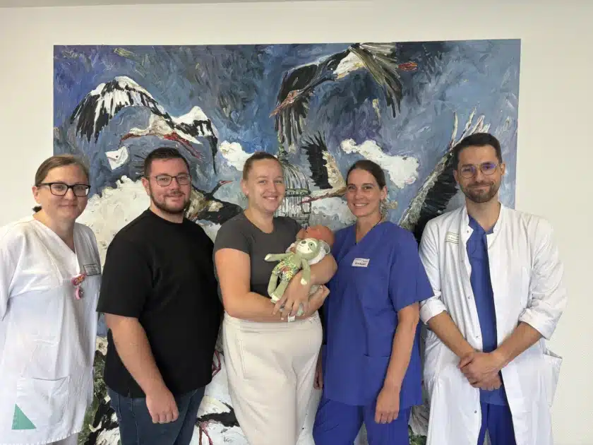 Klinikum Worms feiert 1.000. Geburt des Jahres