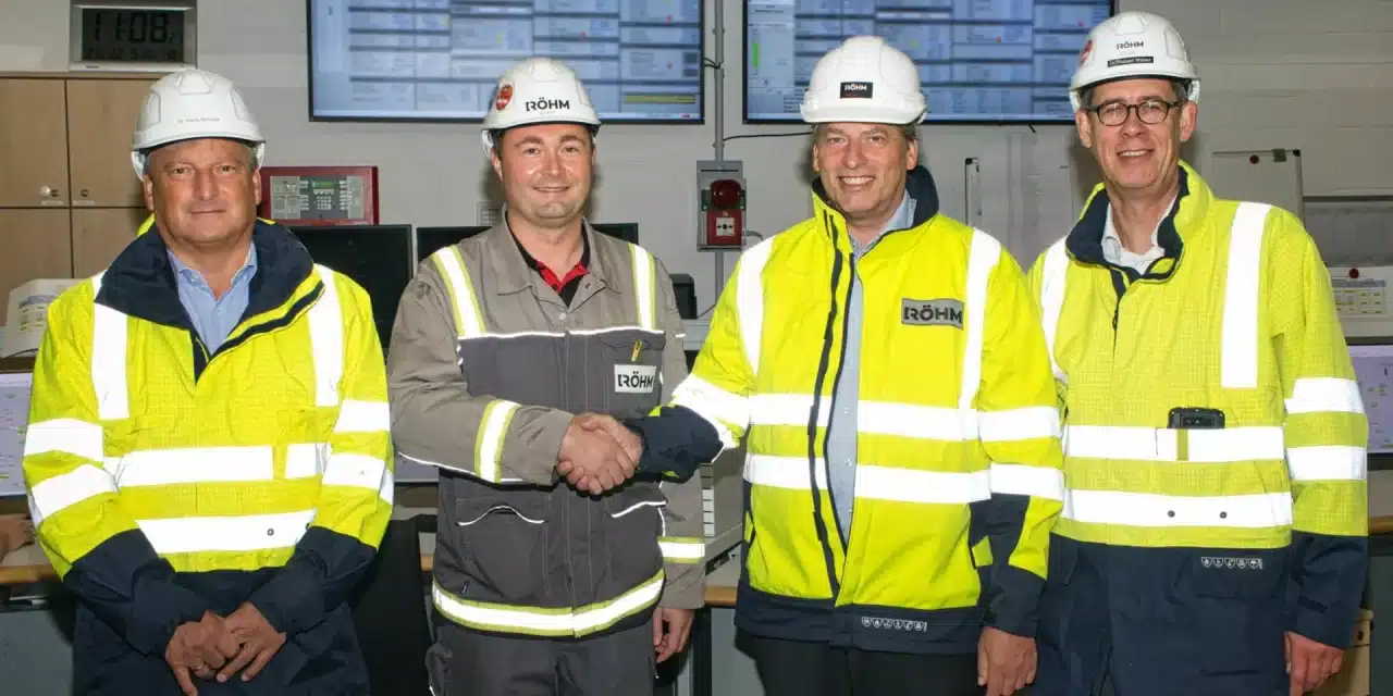 Röhm stärkt Standort Worms und globalen Produktionsverbund