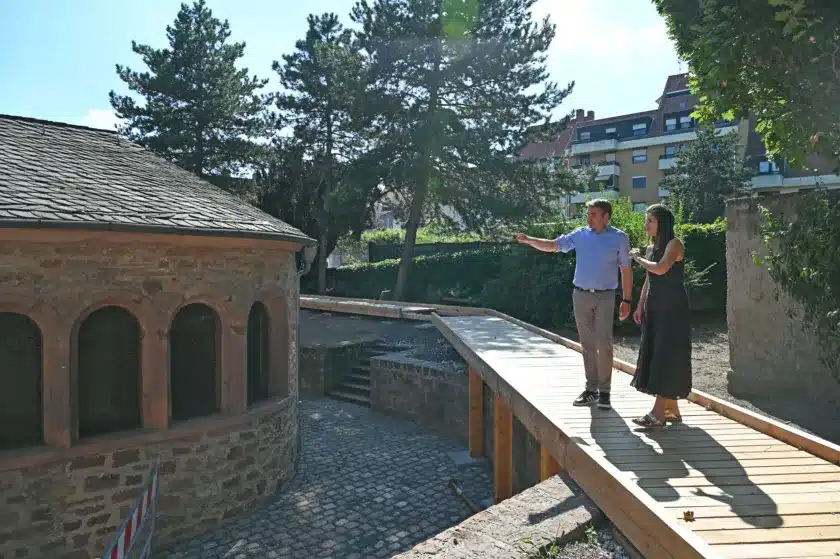 Sanierung des Synagogenbezirks