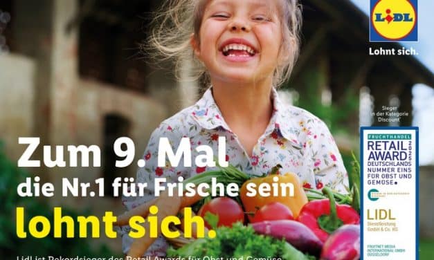 Lidl erneut ausgezeichnet: Bester Discounter für Obst und Gemüse