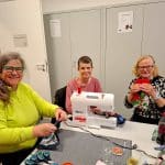 Faden aufnehmen und losnähen – Kreative Auszeit im Café „gleis7