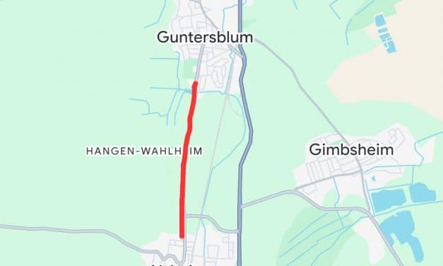 L 439 zwischen Alsheim und Guntersblum: Vollsperrung Ende November