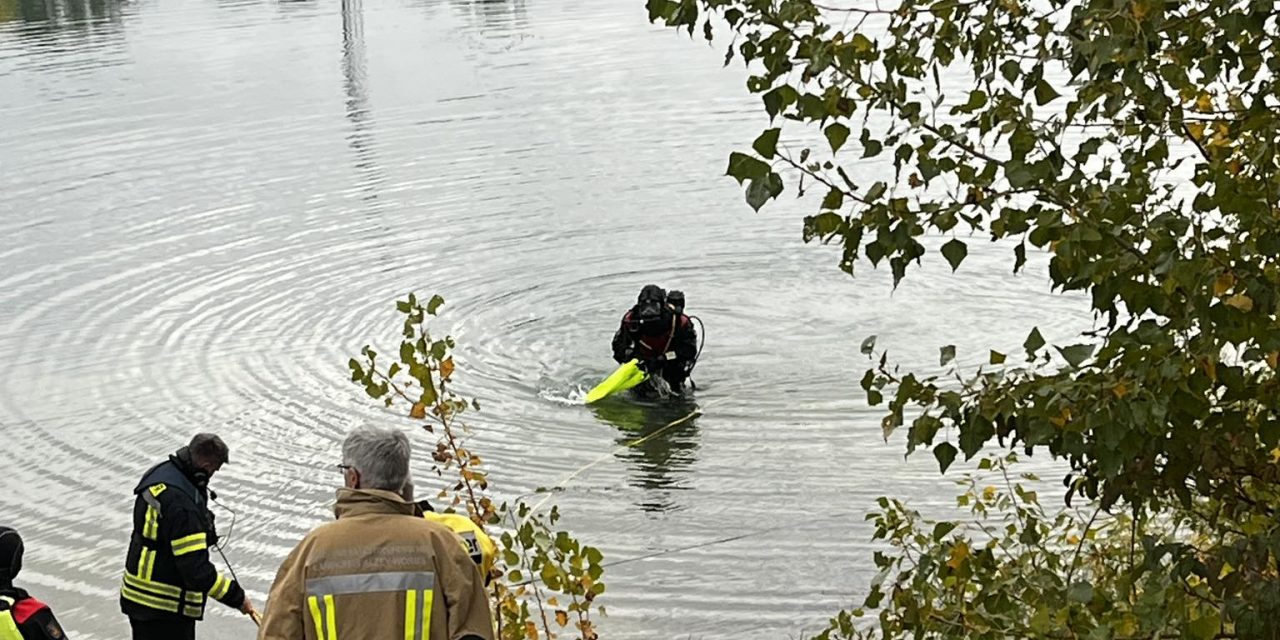 Großalarm in Hamm: Wasserrettung im Kiesweiher – keine Person gefunden