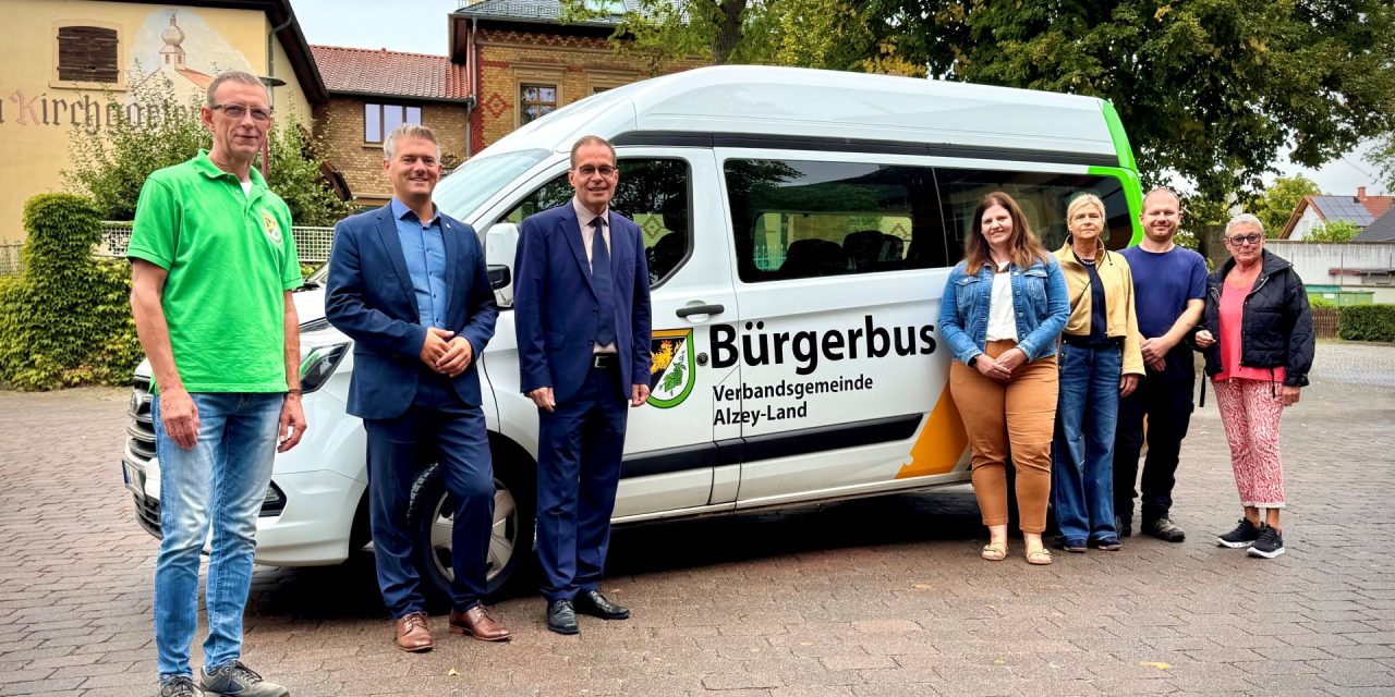 Bürgerbus Alzey-Land startet erfolgreich – erste Fahrten absolviert