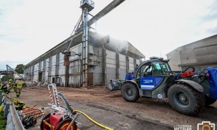 Dicke Luft in der Hafenstraße in Worms – Feuerwehreinsatz hält noch mehrere Stunden an