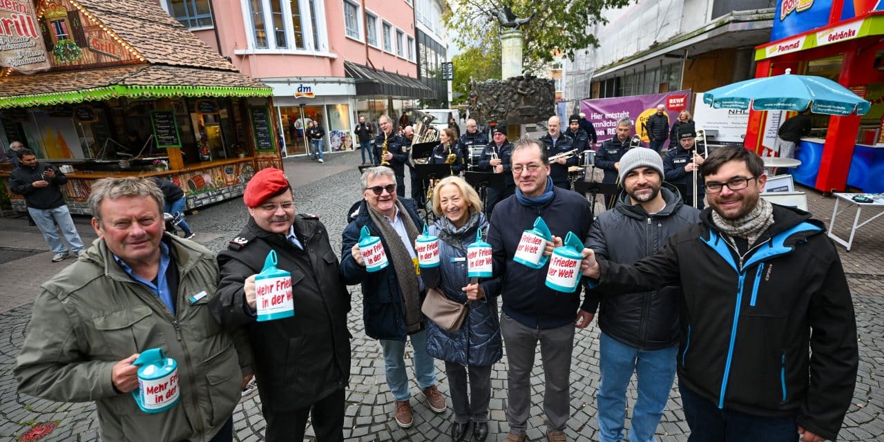 Worms sammelt für den Frieden – Engagement für Erinnerung und Menschlichkeit