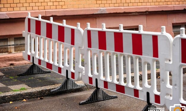B 9 in Nierstein: Fahrbahnsanierung mit Nachtarbeit und Baustellenampel