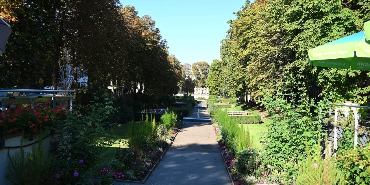 Sanierung des Senkgartens zwischen Parmaplatz und 118er-Denkmal im Wormser Adenauerring