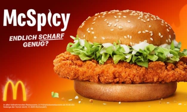McSpicy® ist zurück – und diesmal wird’s richtig heiß!