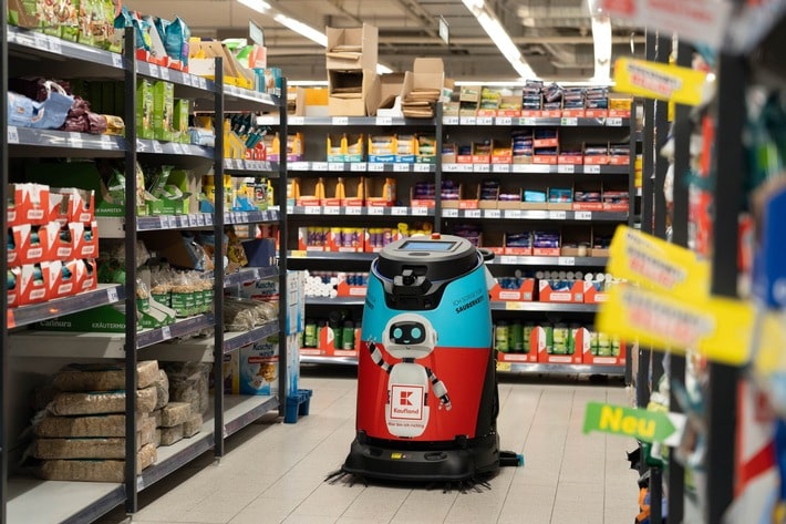 Kaufland setzt auf Hightech: Reinigungsroboter im Praxistest