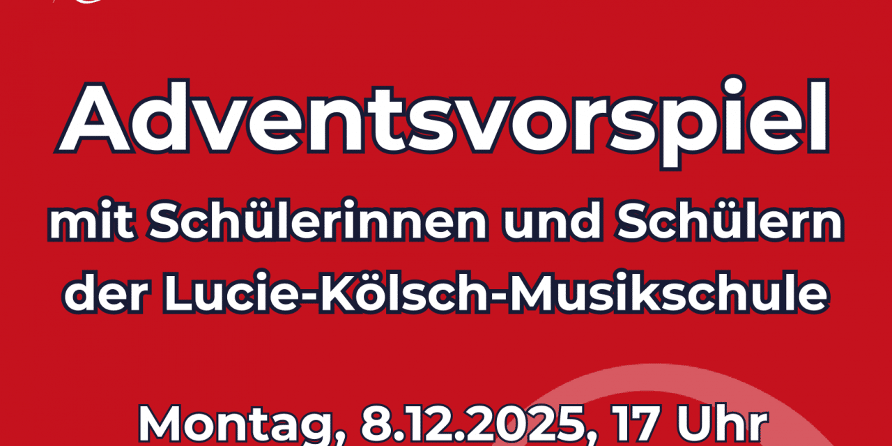 Junge Talente im Advent: Vorspiel der Lucie-Kölsch-Musikschule