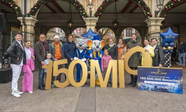 Europa-Park begrüßt den 150-millionsten Besucher