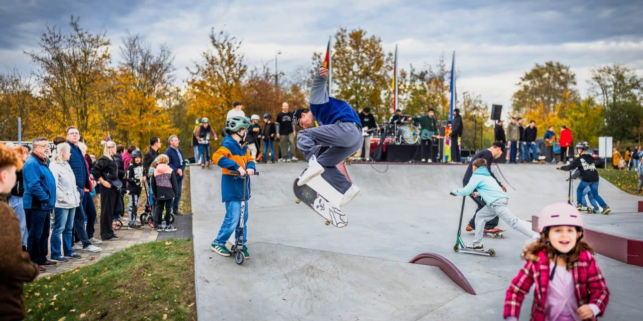 Osthofen feiert Eröffnung des neuen Skateparks: Ein Ort für Bewegung und Gemeinschaft