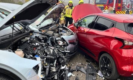 Drei Verletzte bei Verkehrsunfall an der Kreuzung L395/K3 bei Worms