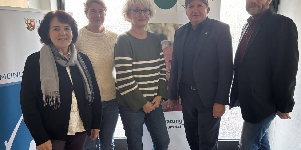 Landrat besucht Pflegestützpunkt in Wörrstadt