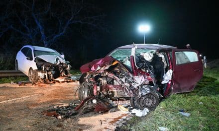 Tödlicher Frontalcrash auf der B271 – junge Frau stirbt, Mann schwer verletzt