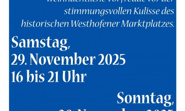 Weihnachtsmarkt Westhofen 2025 – Adventszauber zwischen den Kirchen