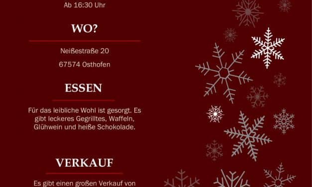 Weihnachtsmarkt in der Kita Zauberstein
