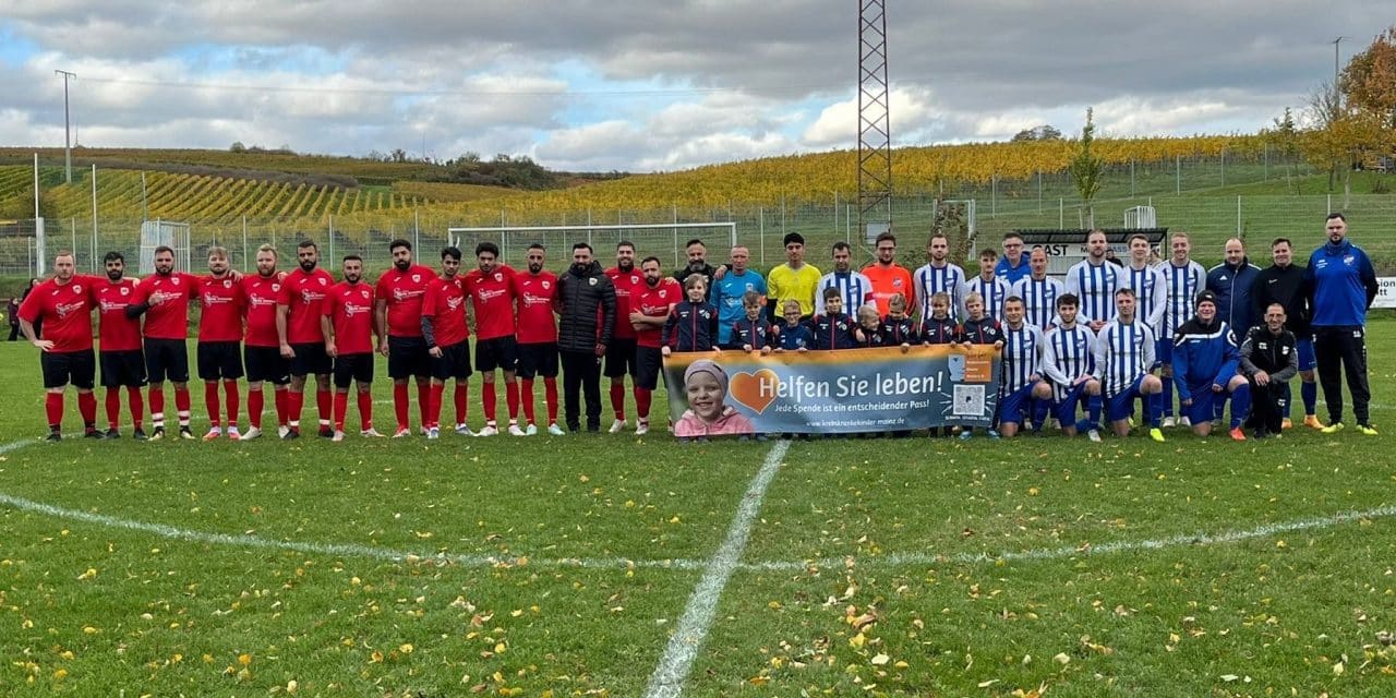 Junge Kicker sammeln 400 Euro für krebskranke Kinder