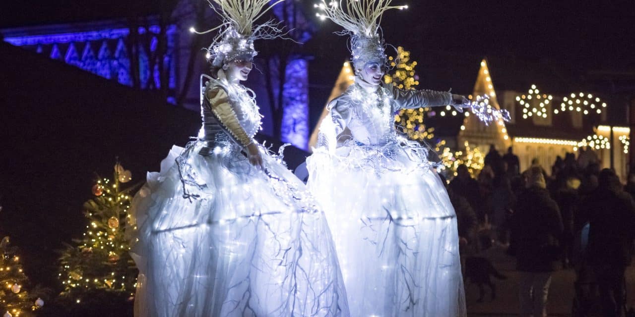 Lorsch leuchtet blau – Euer Weihnachtswunder beginnt!