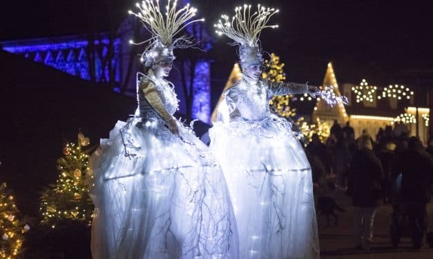 Lorsch leuchtet blau – Euer Weihnachtswunder beginnt!