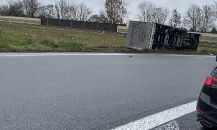 Lkw-Unfall auf der A61/A6: Fahrer verliert Kontrolle, Schaden rund 10.000 Euro