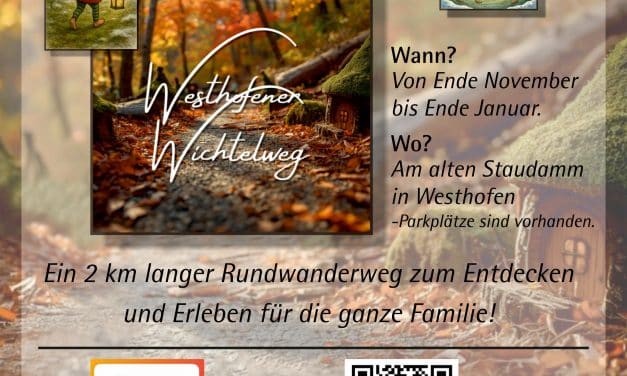 Die Wichtel kommen nach Westhofen!