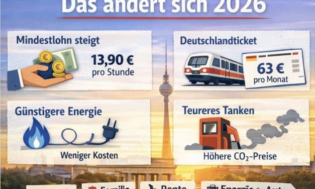 Neues Jahr, neue Regeln: Das ändert sich 2026 für Bürgerinnen und Bürger