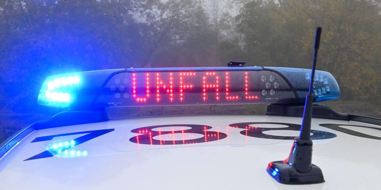 Schwerer Verkehrsunfall auf L431 am Bahnübergang in Nackenheim / L431 und Zugstrecke vollgesperrt