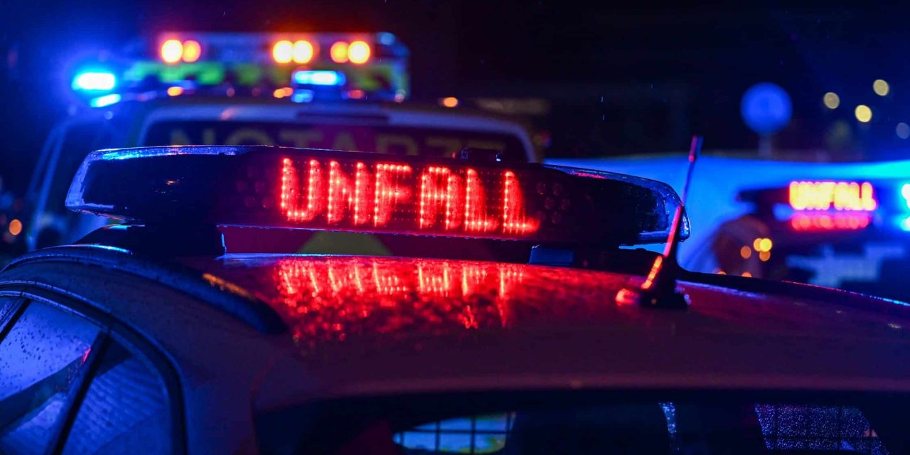 Zu schnell in die Ausfahrt bei Gundersheim