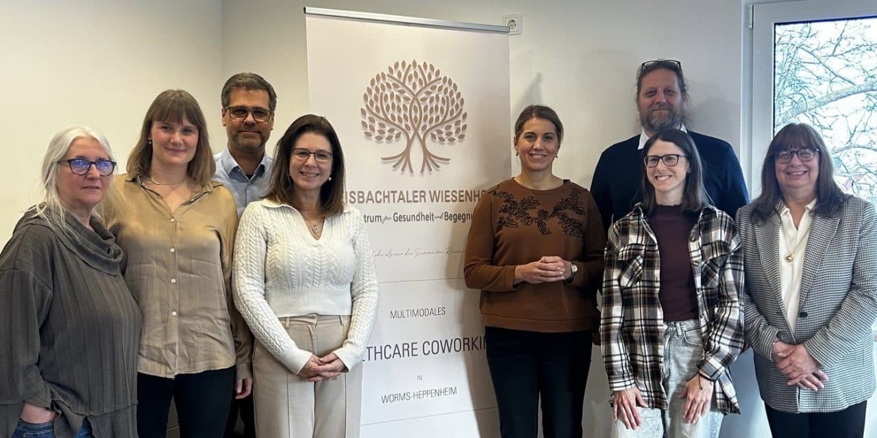 Bürgermeisterin Lohr besucht Coworking-Zentrum Gesundheit in Worms-Heppenheim