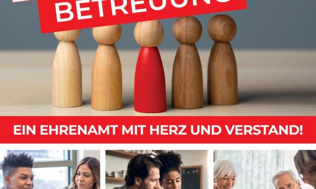 Mit Herz und Verstand helfen: Ehrenamtliche rechtliche Betreuung gesucht
