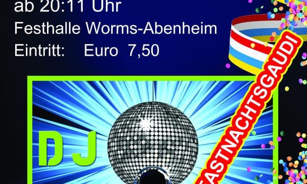 Fastnachtsgaudi in Abenheim: Party, Beats und beste Stimmung mit DJ Marcel