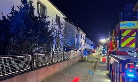 Kellerbrand in Weinsheim: Feuerwehr Worms auch an Neujahr stark gefordert