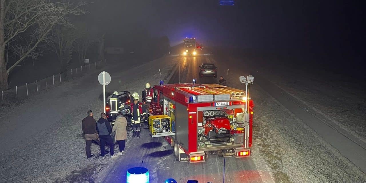 Zwei Einsätze am Morgen: Feuerwehr Eich bei Glätte und Rauchmeldung gefordert