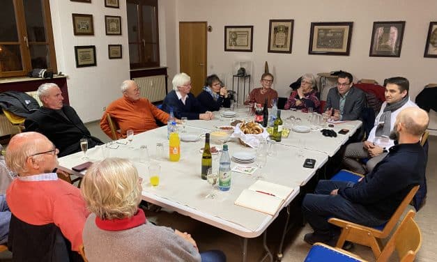Neujahrsstammtisch des SPD-Ortsvereins Leiselheim mit politischem Austausch