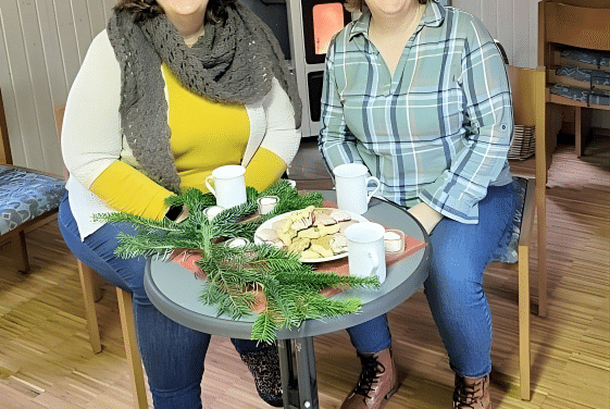 Zeit für ein Gespräch: Gemeindeschwesternplus auf der Plauderbank